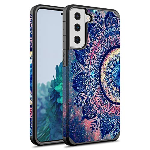 Coque Samsung S21 Ultra 5G Rosebono rigide hybride antichoc motif mandala élégant