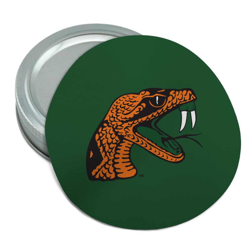 Graphics & More Florida A&M University Primary Logo Round Rubber Non-Slip Jar Gripper Lid Opener