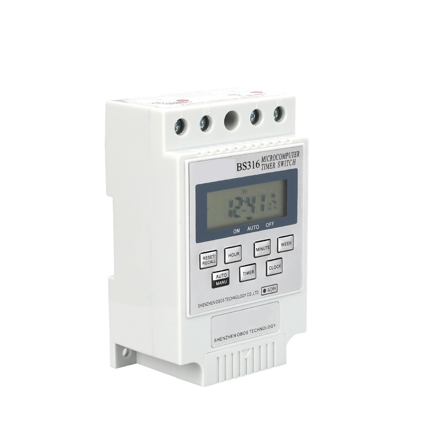 Amazon.co.jp: 25A 220V デジタルウィークリータイマー ホワイト