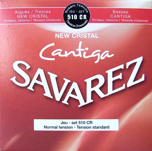 SAVAREZ 510CR NEW CRISTAL Cantiga ×6SET NORMAL TENSION SET NVbNM^[