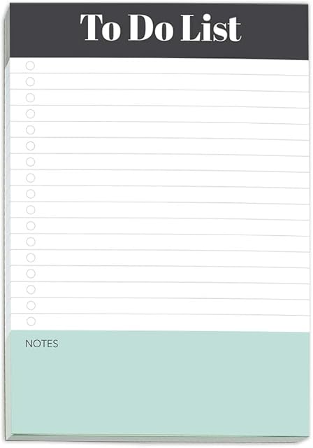 To Do List Notepad by Sweetzer & Orange - Magnetic Notepad Planners -Easy to Read Daily Todo Check Lists, Grocery Checklist, Daily Schedule Note Pad and More! Daily Task Planner Notepad and List Maker