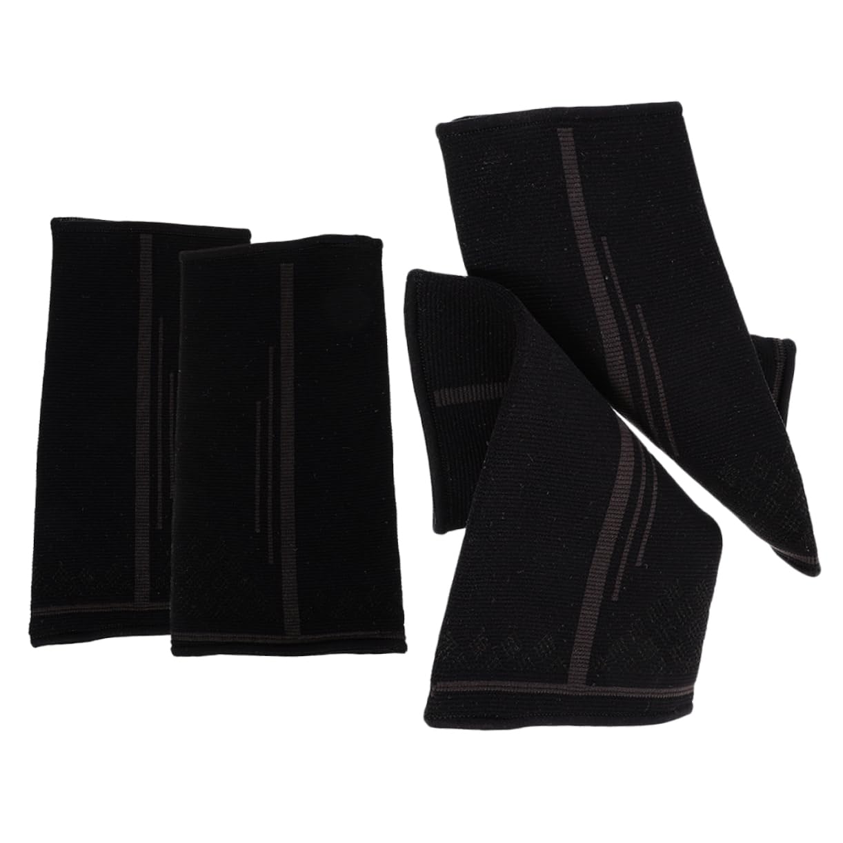 YARNOW Volleyball Arm Protectors 2 Pair Compression Wrist Guards Elastic Straps for Women Men Teens Sports Forearm Sleeves