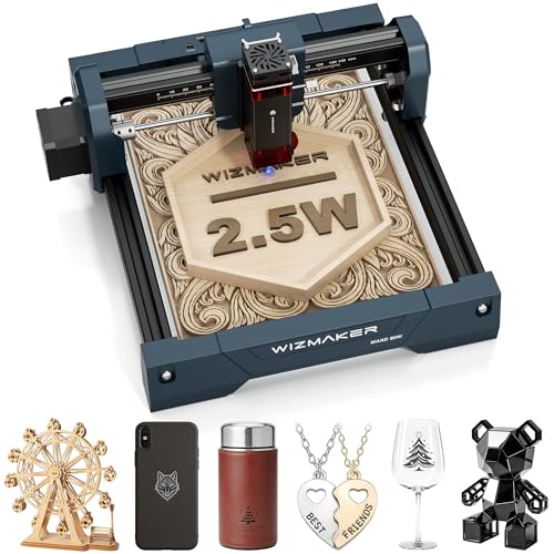 WIZMAKER 2.5W Metal Laser Engraver