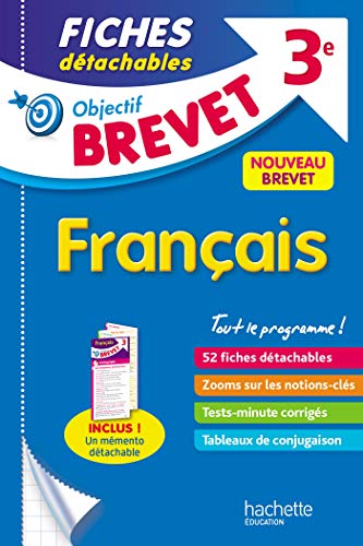 Télécharger Objectif Brevet 3e - Fiches détachables Français PDF