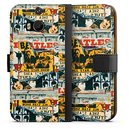 DeinDesign Etui Compatible avec HTC One M8 Eye Etui Folio Etui magnetique The Beatles Rock ‘n’ Roll Musique - Les Beatles, Paul McCartney, John Lennon, RIngo Starr, George Harrison DeinDesign Etui Compatible avec HTC One M8 Eye Etui Folio Etui magnetique The Beatles Rock 'n' Roll Musique