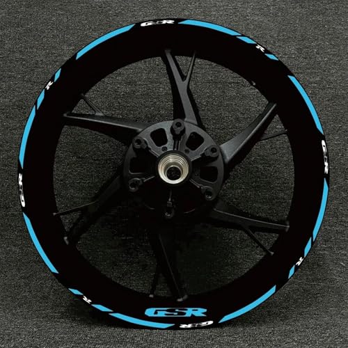 Autocollants jante moto Suzuki GSXR GSR bandes pour vos virées nocturnes en toute sécurité