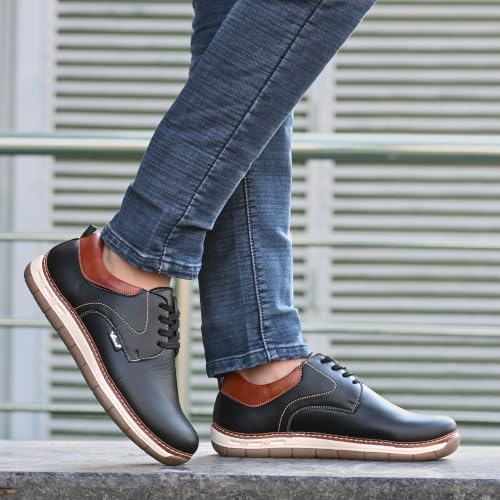 Image of Vellinto Drift Casual Derby ll Stylish Semi Formal Shoes