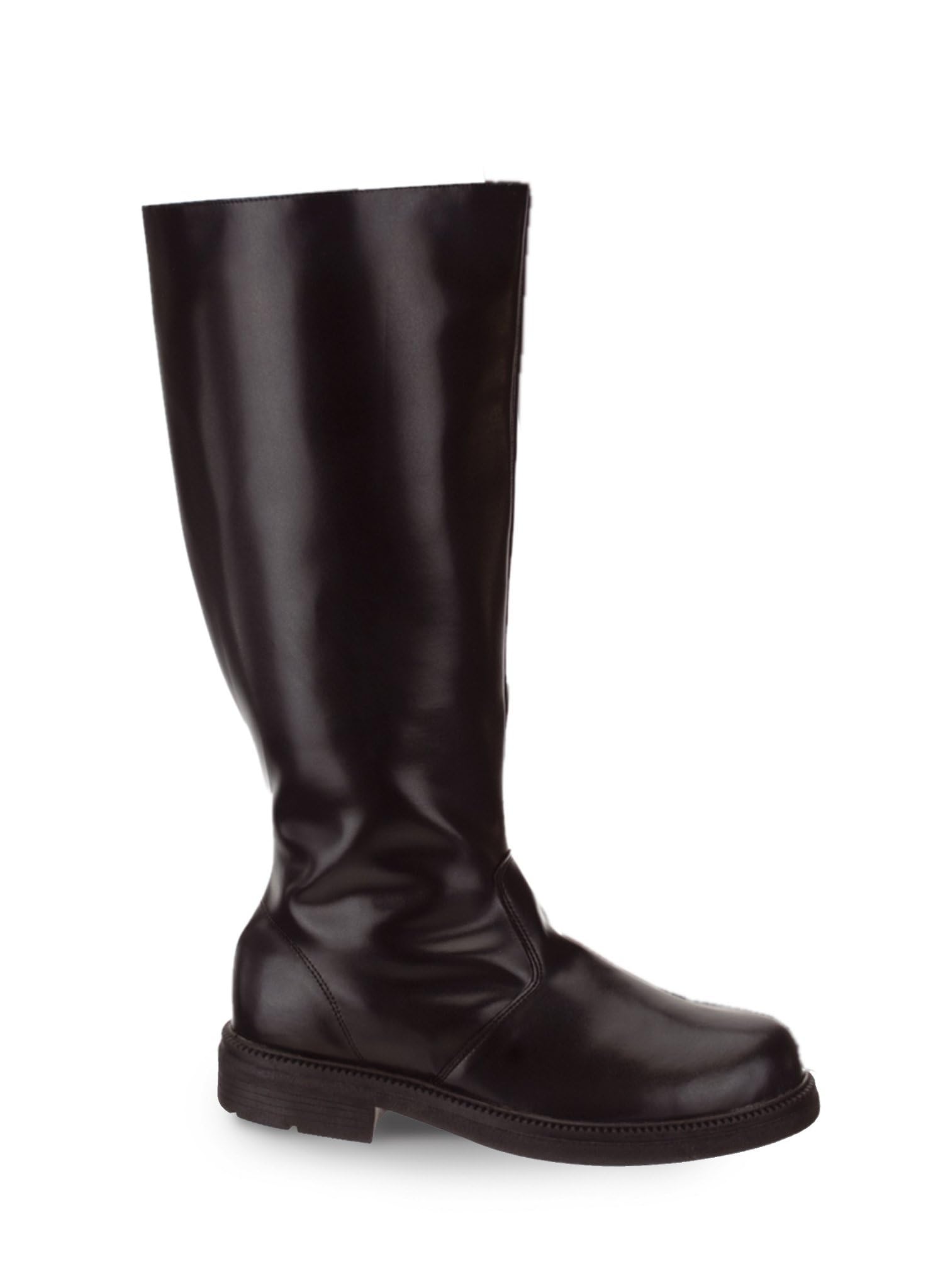 Premium Offiziersstiefel für Herren - schwarz - Schuhgröße: 42-45 - Kostüm-Uniform-Accessore