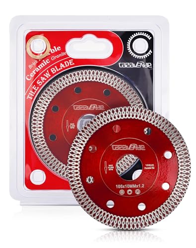 Image of Casaverde 2Pcs /Lot Super Thin 4 inch Diamond Porcelain Cutting Blade
