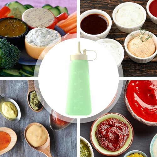 Contenedores de salsa antigoteo de 300 ml para llevar comida sin derrames 5