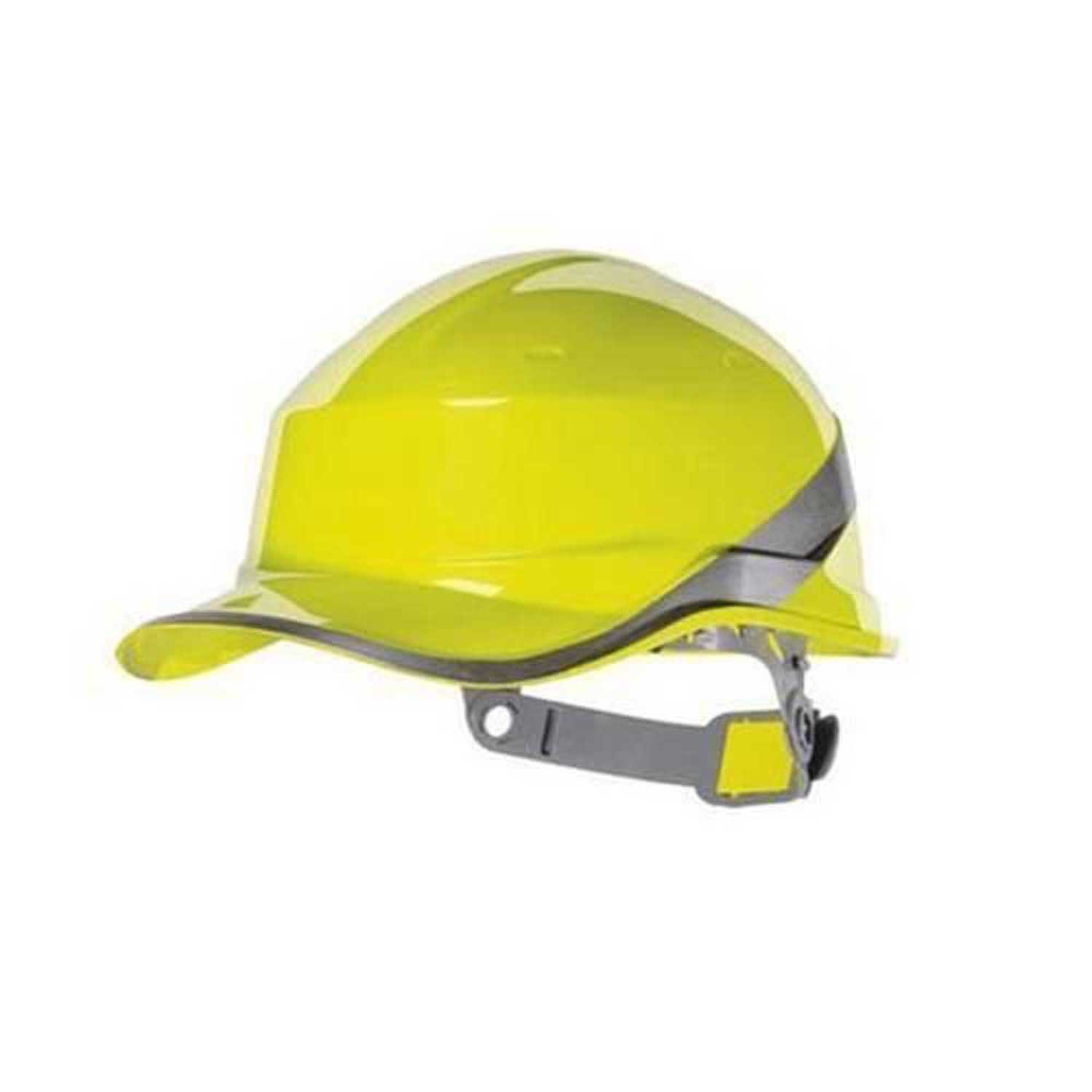 Deltaplus Unisex Yellow Diamond Delta Plus Hi-Vis Baseball Safety Helmet