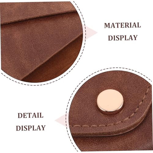 Lightweight Multi Functional PU Leather Wallet for Men and Women Compact Credit Card Holder with Organized Storage for Travel Shopping and Everyday Use3