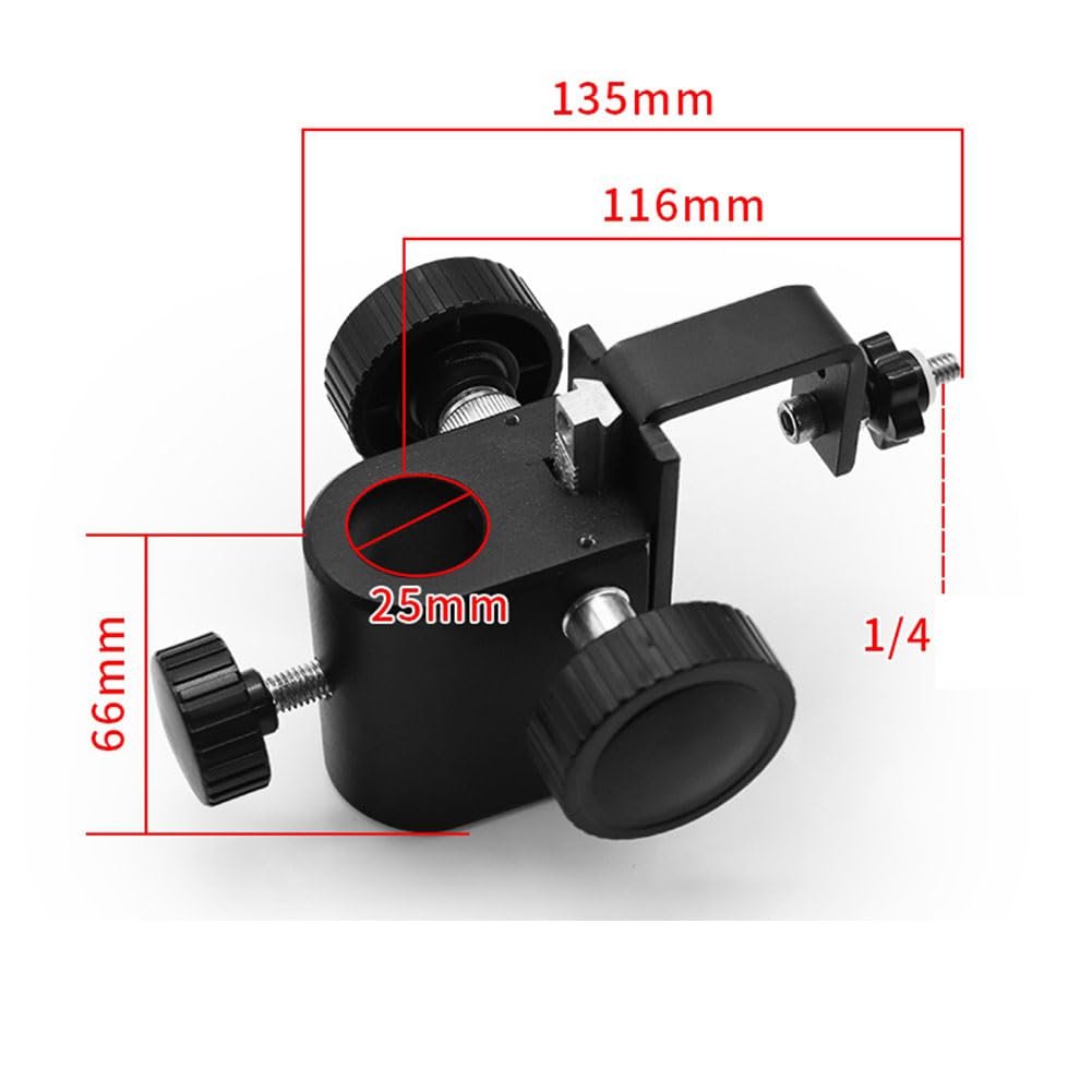 Supporto Verticale per Microscopio Digitale Video con Regolazione Fine di 60 mm Inclusa