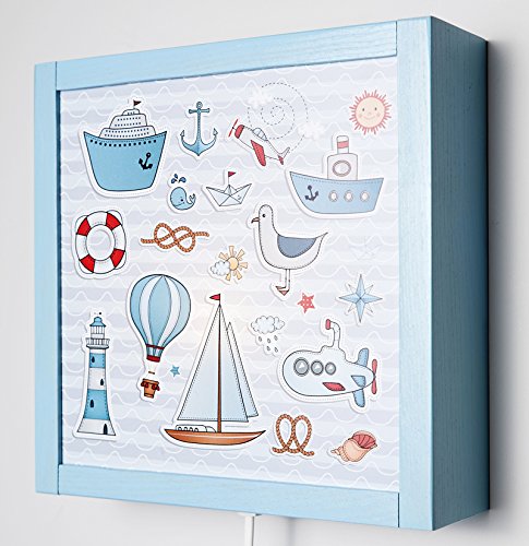 Preisvergleich Produktbild Kama-Design Kinder Wandlampe LED Box Traumwelten (Traumreise)