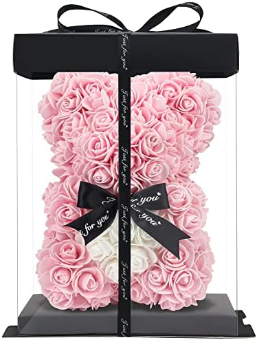 rose teddy bear flowers