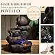 Zen’Light SCFR153 Nivello Brunnen, Natur, grau, Stein 25 x 19 x 31 cm, Kastanie