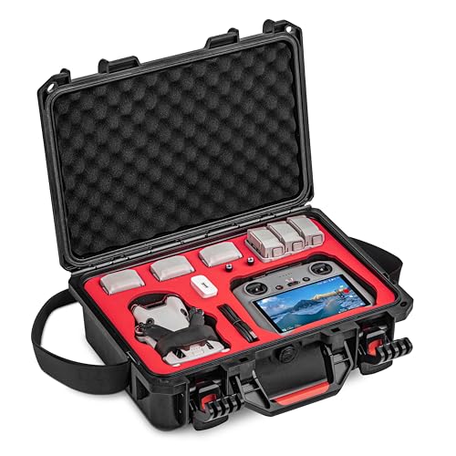 STARTRC Mini 4 pro Tasche wasserdichte Hardshell Aufbewahrungs Koffer für DJI Mini 4 pro/Mini 3/Mini 3 Pro RC Zubehör (RC/N1/N2)