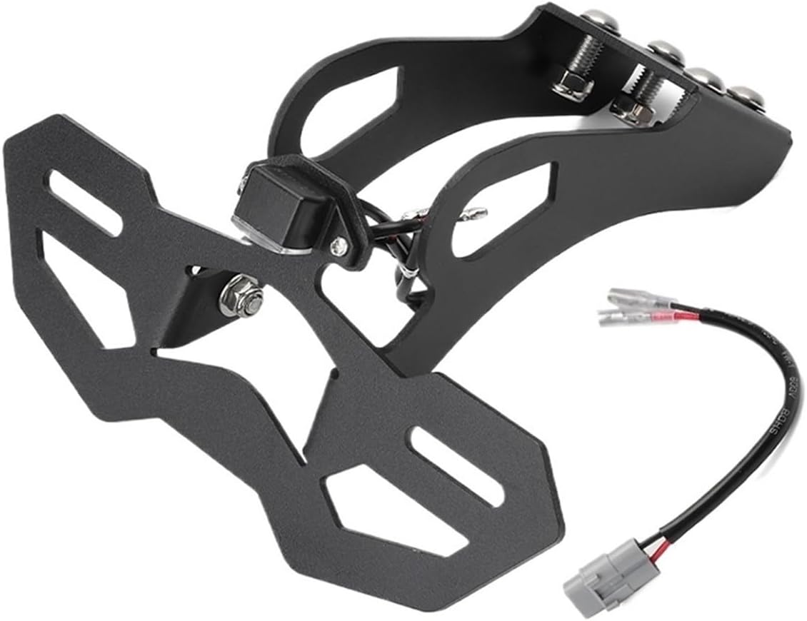 LeosHi Compatible with ZX-4R ZX-4RR ZX-25R Motorcycle Tail Frame Bracket LED Light Eliminator(Type B)