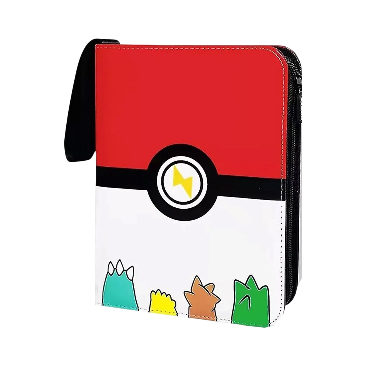 SYGA Card Binder for Game Cards, 400 Pocket Zipper Album with 50 Removable Sleeves, Premium Waterproof PU Case Card Holder – Messi Design (Yellow) — Amazon image 11
