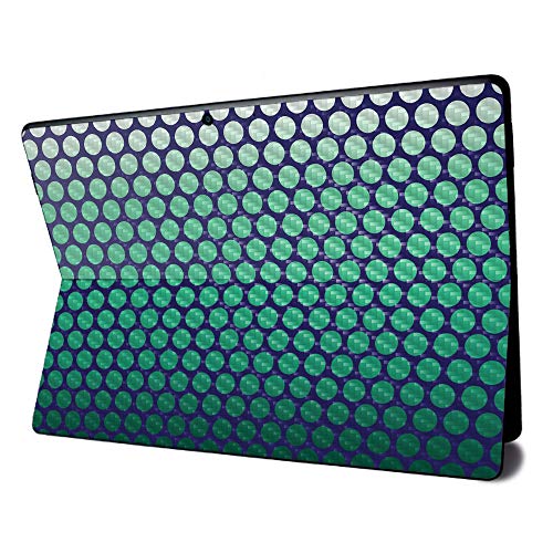 Image of MightySkins Carbon Fiber Skin for Microsoft Surface Pro X - Spots | Textured Carbon Fiber Finish | Easy to Apply, Remove, and Change Styles | Made in The USA