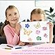 10 Stück Glitzerkleber, Bunt Glitter Glue Original, Glitzer Basteln, DIY-Kunst- und Handwerks Glitzerstifte in Tube mit feiner Dosierspitze für Dekorieren und Kreativen Gestalten