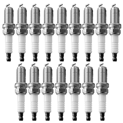 TIKSCIENCE Iridium Spark Plugs Replace 4024123628 Fit for Ram 1500 Big Horn Crew Cab Pickup 4-Door 5.7L V8 GAS OHV 2011-2021 16Pcs