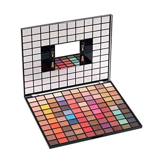 Swiss Beauty MakeUp PRO 100 Color Eyeshadow Palette, Eye MakeUp, Multicolor-01, 110g