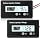 DC 12V 24V 36V 48V 60V 72V 84V Golf Cart Battery Meter with Alarm, Front Setting and Switch Key Battery Capacity Voltage Indicator Gauge Acid and Lithium ion Indicator