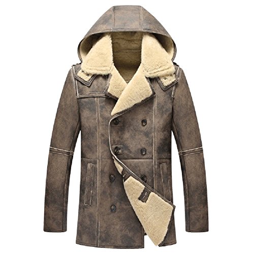 Amazon.com: Denny&Dora: Long-Style Shearling Jacket