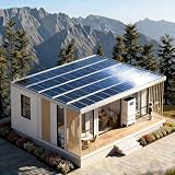 Solarbetriebenes, modernes erweiterbares kleines Haus, Fertighaus