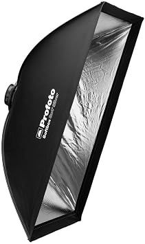 Profoto Softbox 3x4 Feet Rectangular with Removable Diffuser for Soft Lighting with Precision and Versatility (Silver)