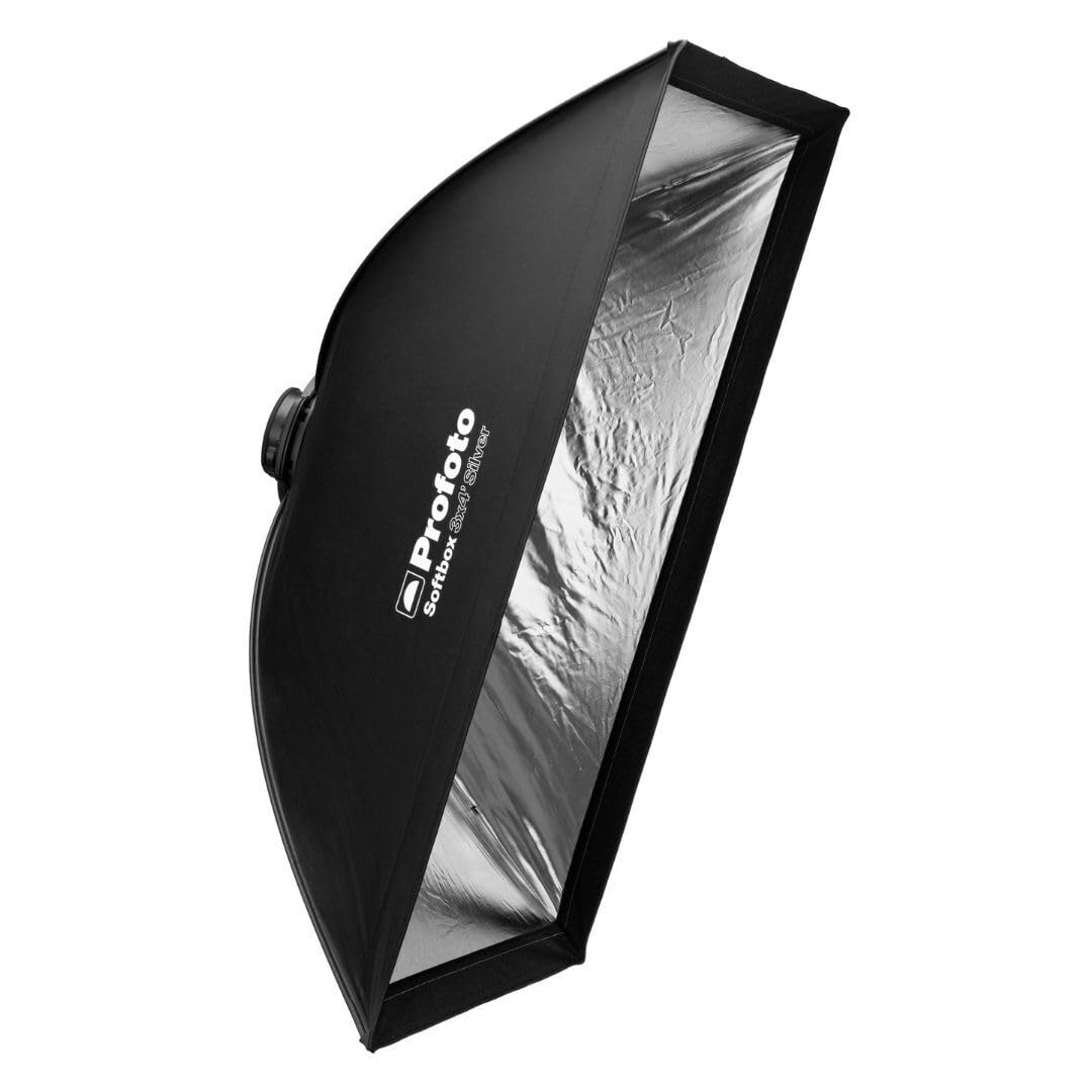 Profoto Softbox rectangular de 3 x 4 pies (plata)