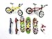 Remeehi Party Favors Educational Finger Toy Mini Finger Sports Skateboards/Bikes/Swing Board with Endoluminal Metallic Stents(send components and parts)