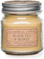 Vista 37 de ECO CANDLE CO. Vela reciclada, Pastel de Ron y Caramelo, 26 oz. - Aromas de Caramelo, Ron, Arce, Almendra, Pera y Vainilla - 100% Cera de Soya, Sin