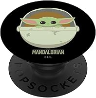 Vista 1 de Star Wars The Mandalorian El Niño Lindo Cuna PopSockets PopSockets PopGrip: Agarre intercambiable para teléfonos y tabletas