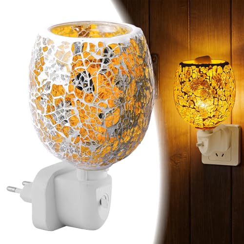 BORDEAG Elektrische Duftlampe,10W Duftlampe Wachs,Energie Sparen...