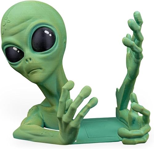 Miniatura 2 de Hand-Painted Alien Book Holder  Unique Sci-Fi Home Decor Gift