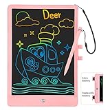 PYTTUR LCD Writing Tablet for Kids 10 Inch Colorful Toddler Doodle Board Drawing Tablet Reusable Ele