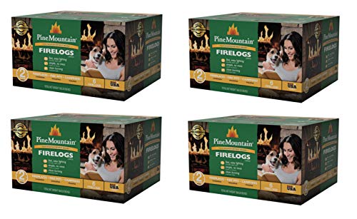 6PK 2HR Trad Fire Log, 6 Firelogs, 2-Hour Burn Time, 6 Piece (2-Hour Burn Time (4-Pack))