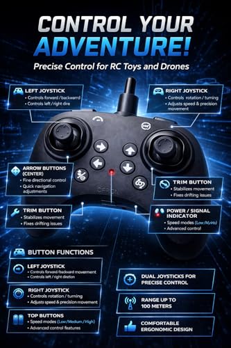 Image of Arrostar RC Fighter Jet Drone, Remote Control Aircraft, Indoor and Outdoor Flying Toy
