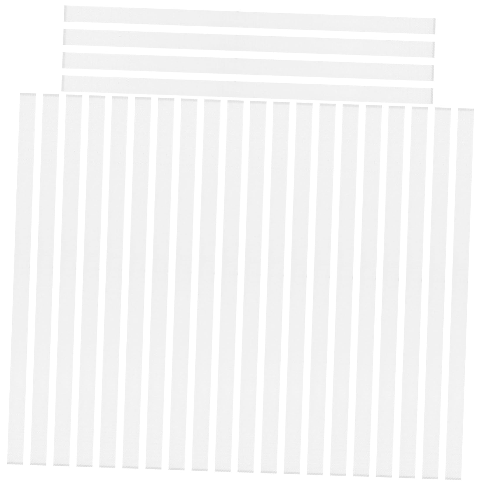 SEWACC Book Binding 20pcs Thermal Binding Strips No Mesh Glue Strips for Books