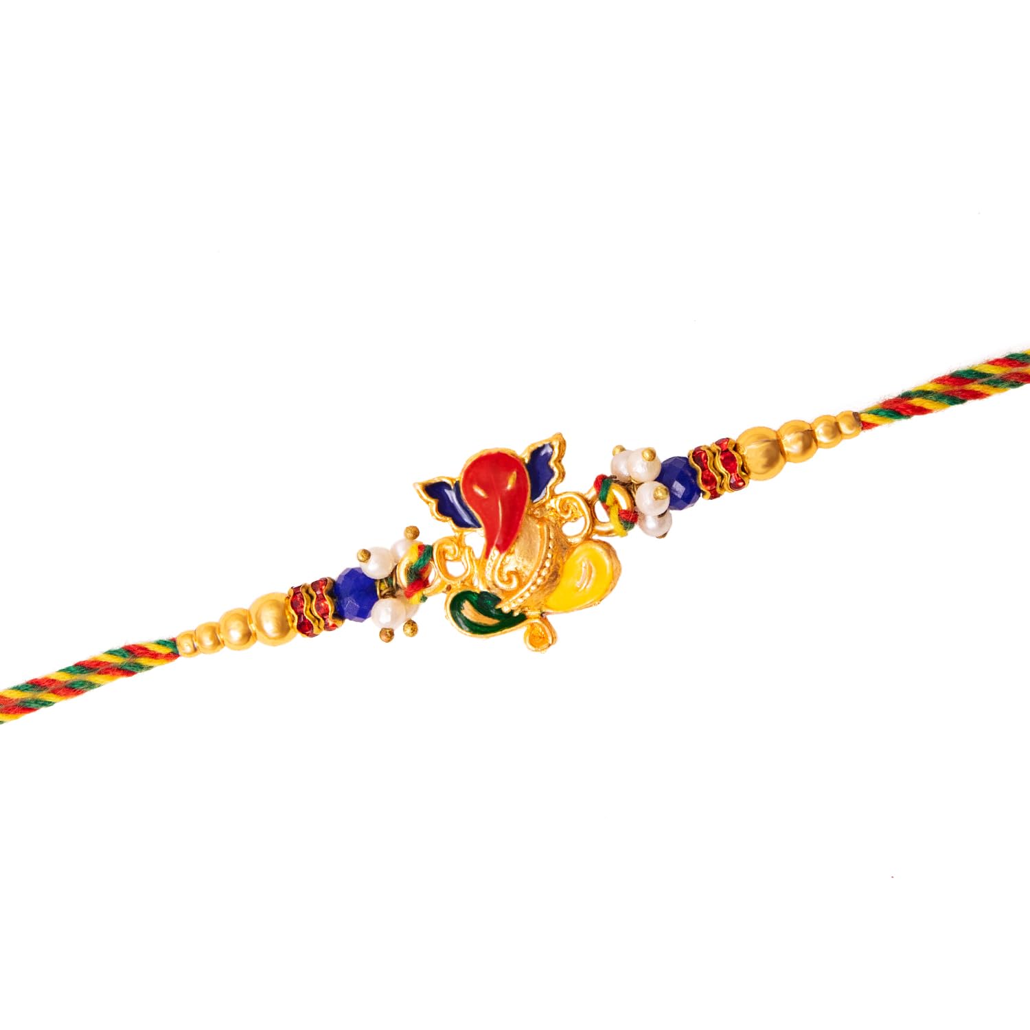 Kaameri Bazaar Ganesha rakhi for brother with Roli Chawal and Greeting Card Rakshabandhan Gift for brother - Set of 1 rakhi rakhi for sister rakhi for brother rakhis rakshabandhan rakhi (B0D5XRXJK8) Amazon Price History, Amazon Price Tracker