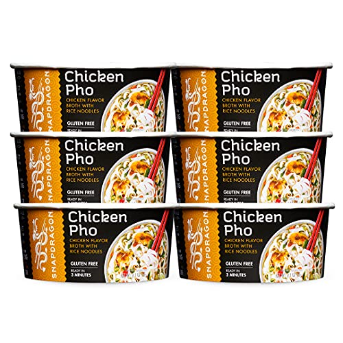 Snapdragon Chicken Pho Instant Noodle Bowls | 2.1 oz (6 Pack)