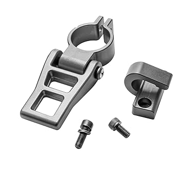 Adium Electric Scooter Folding Buckle Kit Aluminum Alloy Folding Hook Lock Fasteber Compatible with 10X Electric Scooters