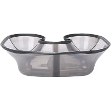 Lurrose Salon Hairdressing Hair Color Neck Tray Hair Washing Tray Lightweight Hair Washing Basin Portable Shampoo Bowl for Barber Shop Hair Color Shampoo