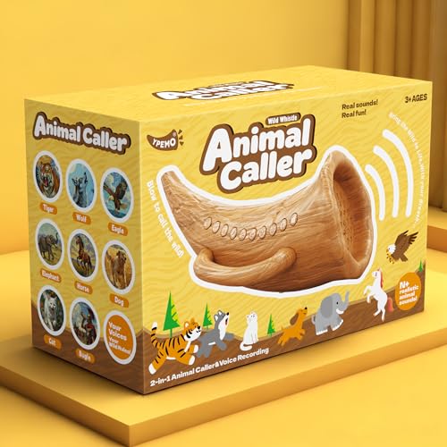 Animal Caller for Kids, Blow-Activated Noisemaker Toy with Voice Recorder - image 6