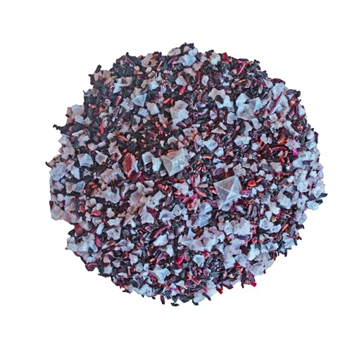 Sal en escamas piramidales Wild Hibiscus 3.5 oz miniatura 2