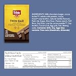 SCHAR Gluten-Free Cookies de chocolat à la barre jumelée - Cookies de Wafer sans OGM, avec chocolat riche en lait, 64.5g