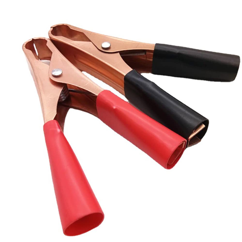 1 Paire De Pinces Crocodiles - Pinces De Batterie Isolées 800 A - Pinces Crocodiles