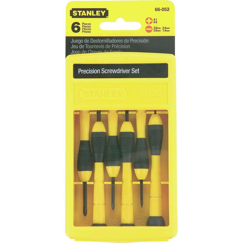 Jeu de tournevis de précision STANLEY pour réparer lunettes et smartphones